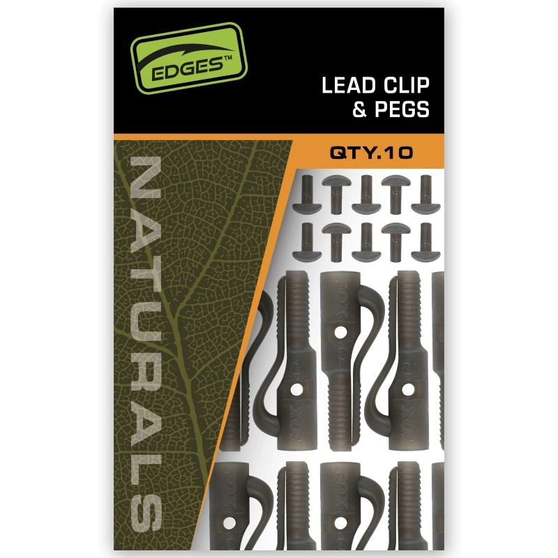 Fox Edges Naturals Lead Clip & Pegs